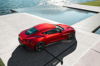Aston, Aston Martin, Vanquish Zagato, 2017 Cars, Side View, HD, 2K