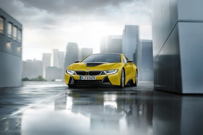 BMW, BMW i8, Frozen Yellow Edition, 2017, HD, 2K