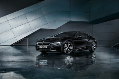 BMW, BMW i8, Frozen Black, 2017, HD, 2K