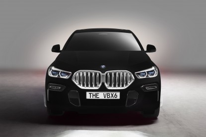 BMW, BMW X6, Vantablack, 2019, HD, 2K