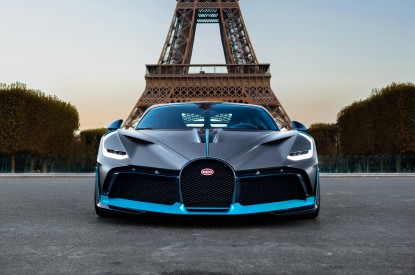 Bugatti, Bugatti Divo, Eiffel Tower, HD, 2K