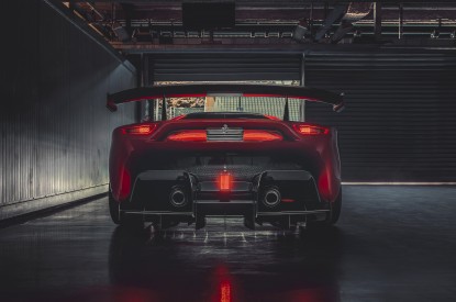 Ferrari, Ferrari P80C, Rear view, 2019, HD, 2K, 4K, 5K