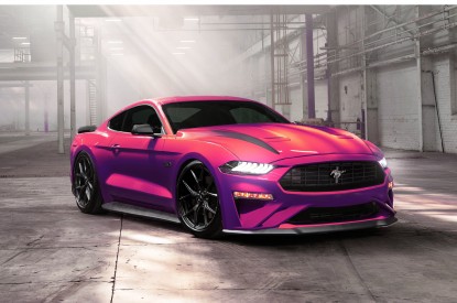 Ford, Ford Mustang Ecoboost, Pink, HD, 2K, 4K