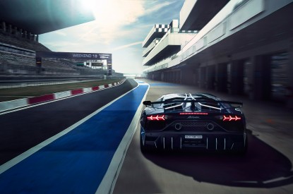 Lamborghini, Lamborghini Aventador SVJ, Race track, HD, 2K, 4K