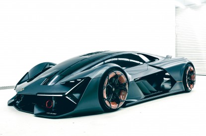 Lamborghini, Lamborghini Terzo Millennio, Autonomous, Electric cars, HD, 2K, 4K