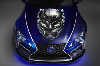 Lexus, Lexus LC, Black Panther, Special Edition, 2017, HD, 2K
