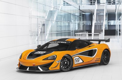 McLaren, McLaren 570S GT4, 2016, HD, 2K
