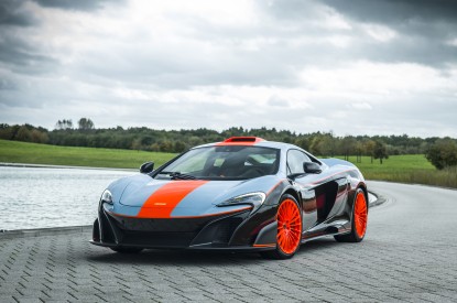 McLaren, McLaren MSO 675LT, Gulf Racing Theme, 2018, HD, 2K, 4K, 5K, 8K