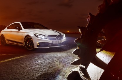 Mercedes-AMG, Mercedes-AMG C63, Night, HD, 2K, 4K
