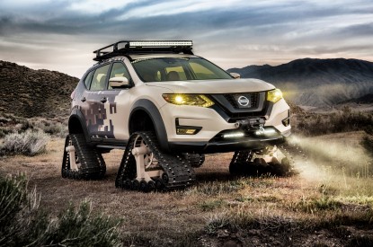Nissan, Nissan Rogue Trail Warrior Project, Concept cars, 2017, HD, 2K