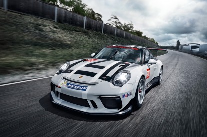 Porsche, Porsche 911 GT3 Cup, 2017 Cars, Racing, HD, 2K
