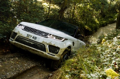 Range, Range Rover Sport P400e Autobiography, Off-roading, 2018, HD, 2K, 4K