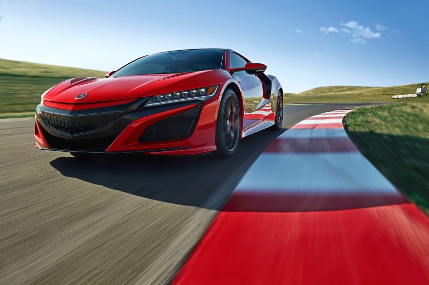 Acura, Acura NSX, Red, Racing track, 2019, HD, 2K, 4K