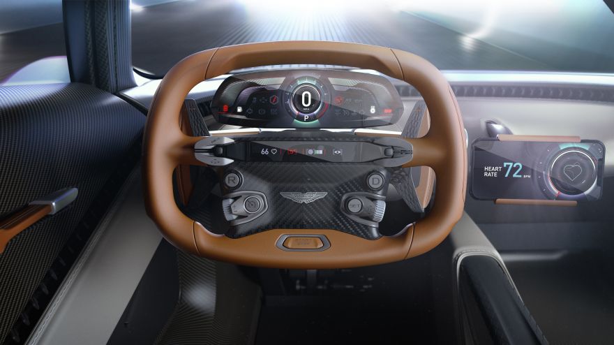 Aston, Aston Martin Project 003, Future car, Hypercar, Interior, Geneva Motor Show, 2019, HD, 2K, 4K