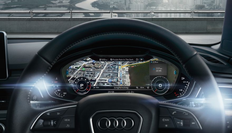 Audi, Audi A4, Interior, HD, 2K, 4K