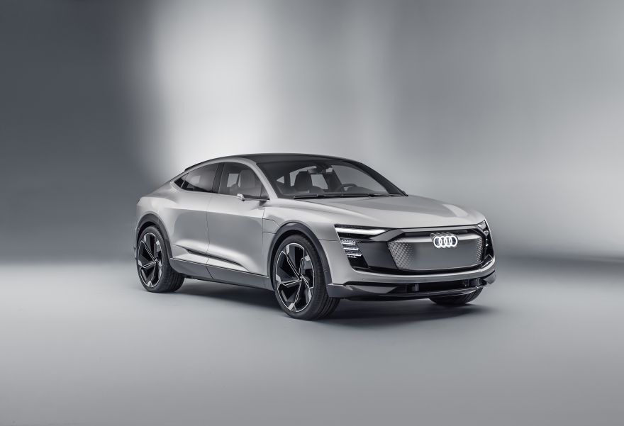 Audi, Audi e-tron Sportback, Concept cars, HD, 2K, 4K