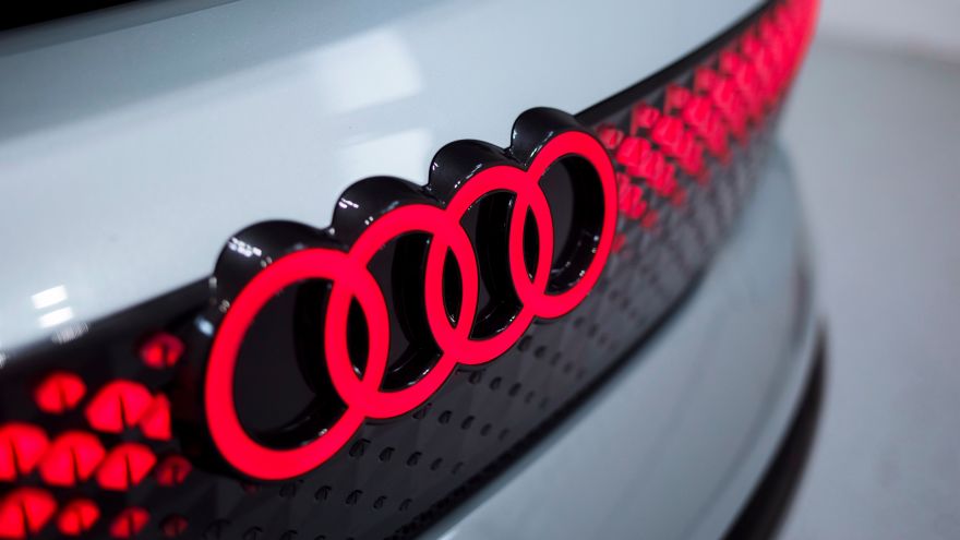 Audi, Audi Elaine, Concept cars, Rear view, Logo, HD, 2K, 4K