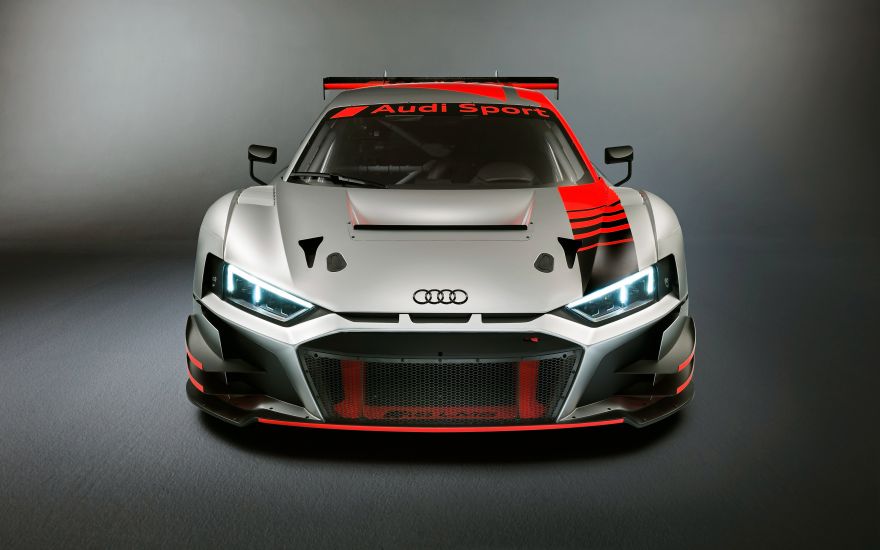 Audi, Audi R8 LMS GT3, 2019, Paris Motor Show, HD, 2K, 4K