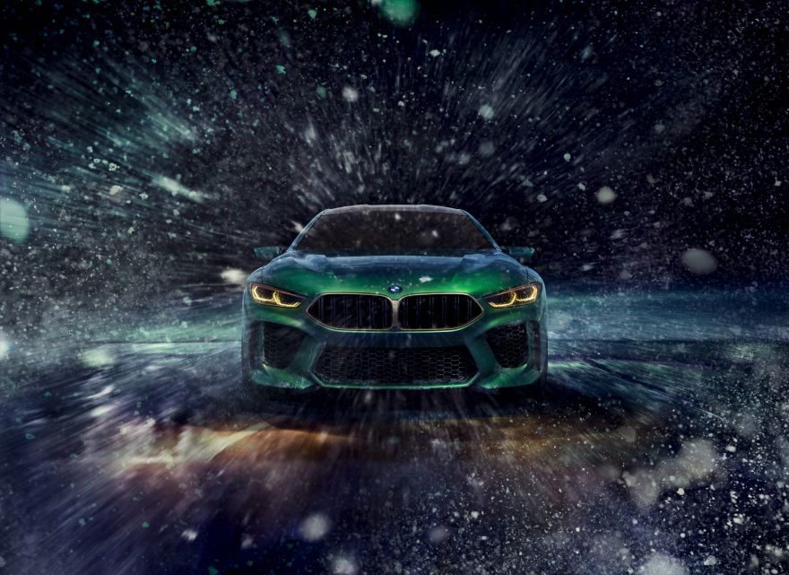 BMW, BMW Concept M8 Gran Coupe, Geneva Motor Show, 2018, HD, 2K, 4K
