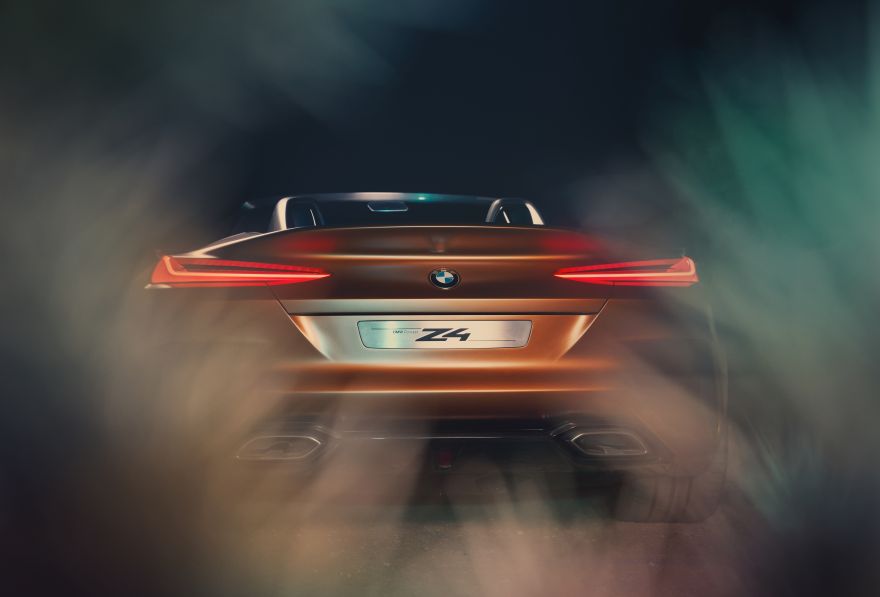 BMW, BMW Concept Z4, Rear view, 2017, HD, 2K, 4K