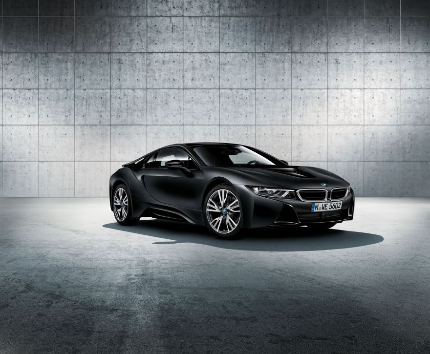 BMW, BMW i8, Frozen Black Edition, HD, 2K