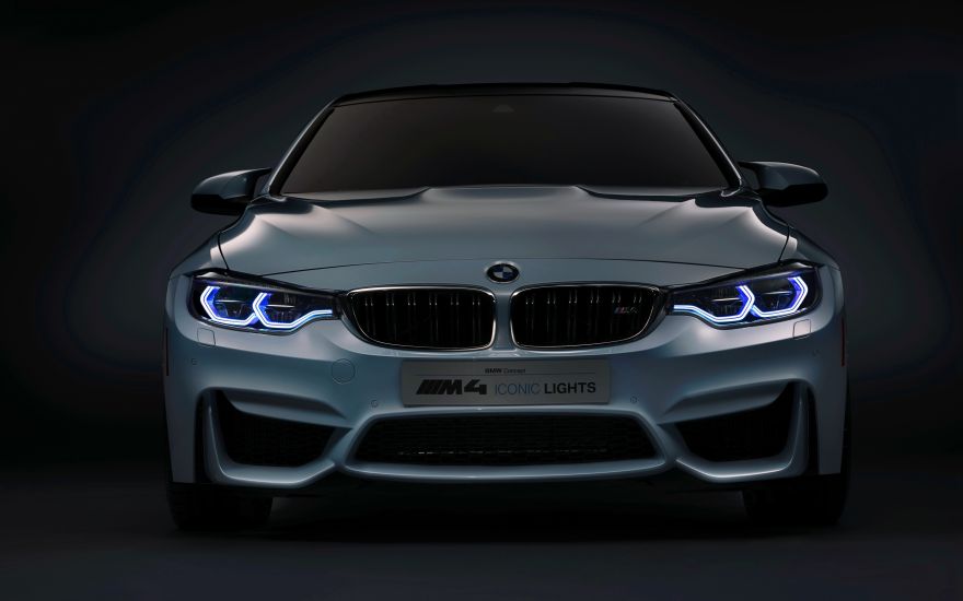 BMW, BMW M4, Iconic Lights, Concept, BMW, HD, 2K, 4K