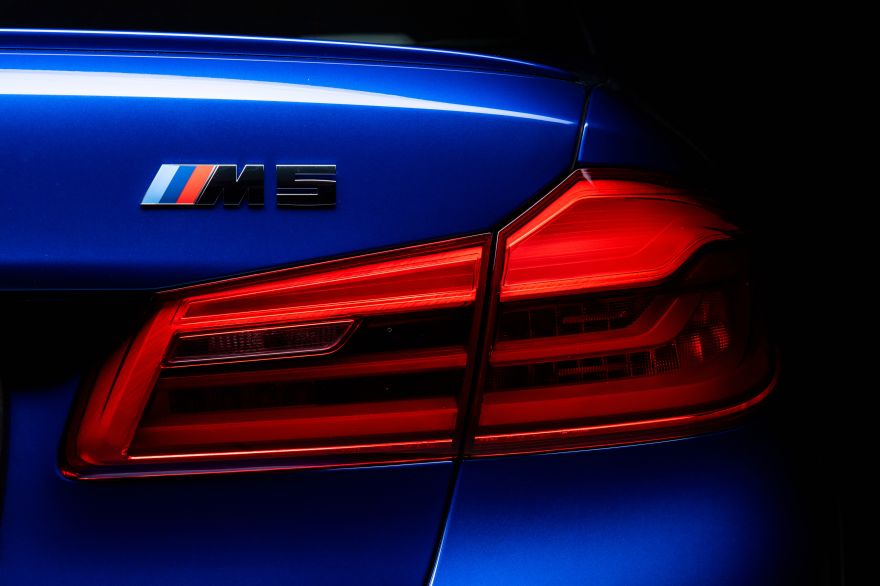 BMW, BMW M5, LED tail lights, 2019, HD, 2K, 4K
