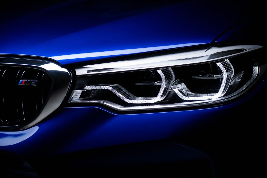 BMW, BMW M5, LED headlights, 2019, HD, 2K, 4K