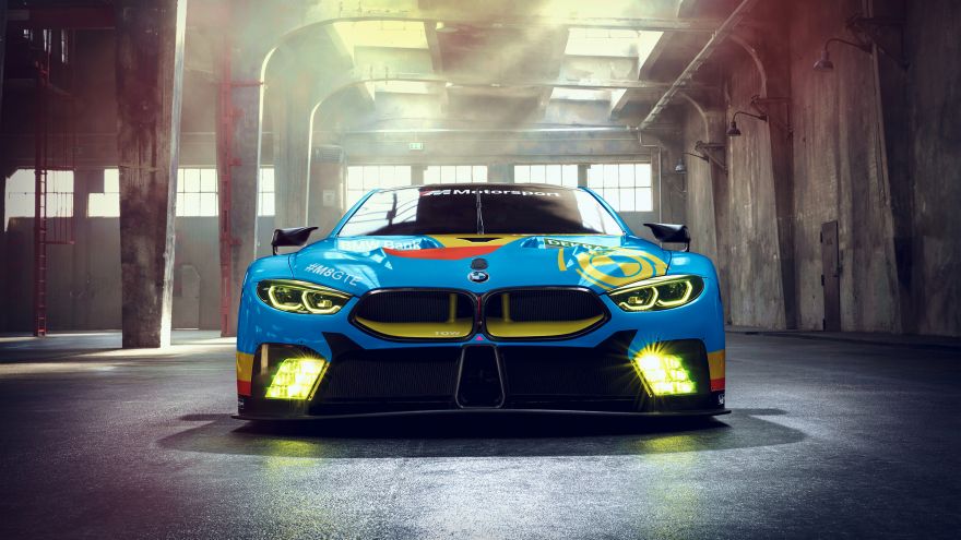 BMW, BMW M8 GTE, Concept cars, HD, 2K