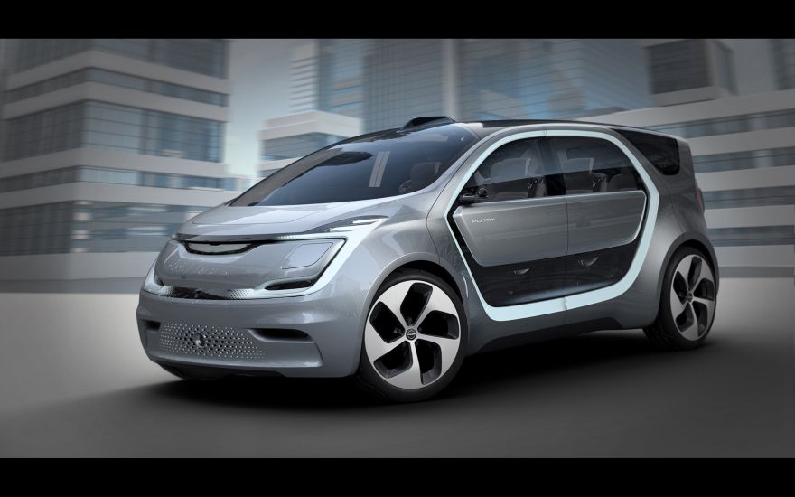 Chrysler, Chrysler Portal, Concept Cars, 2017, HD, 2K