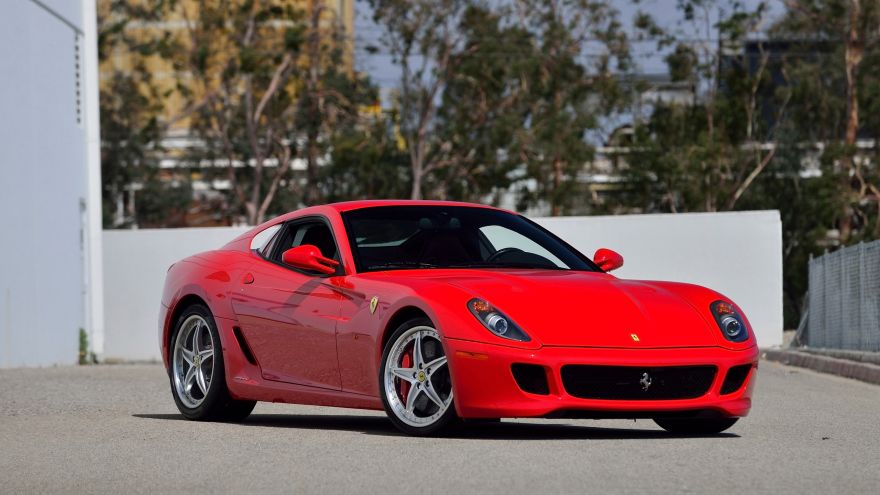 Ferrari, Ferrari 599 GTB Fiorano, Italian, Sports car, Ferrari, HD, 2K