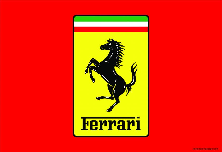 Ferrari, Logo, Ferrari, Logo, HD, 2K