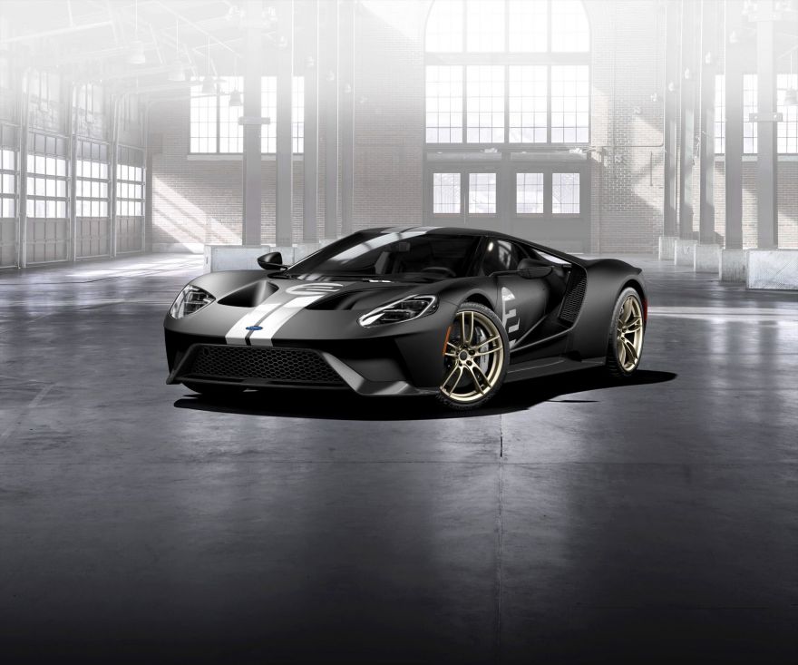 Ford, Ford GT 66 Heritage Edition, 2017 Cars, Ford GT, Ford, HD, 2K
