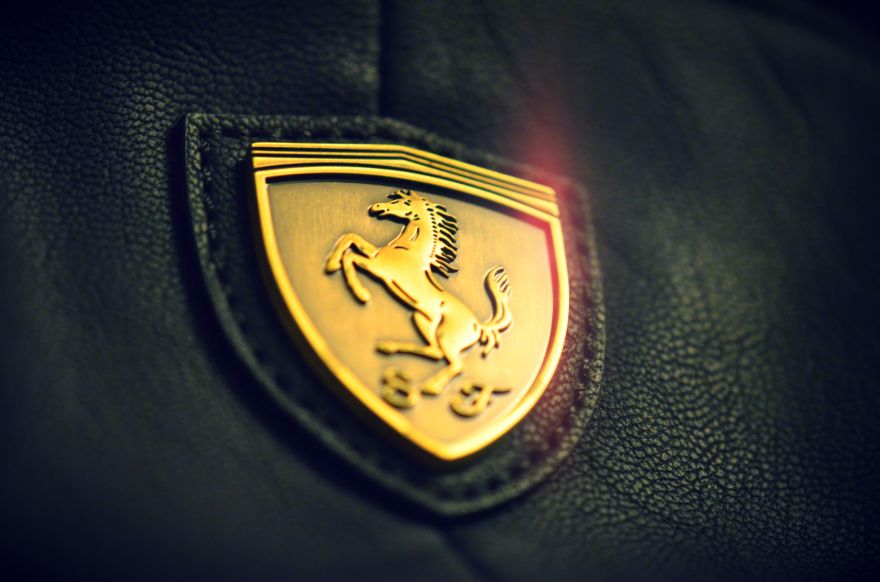 Golden, Ferrari, Logo, Golden, Ferrari, Logo, HD, 2K, 4K