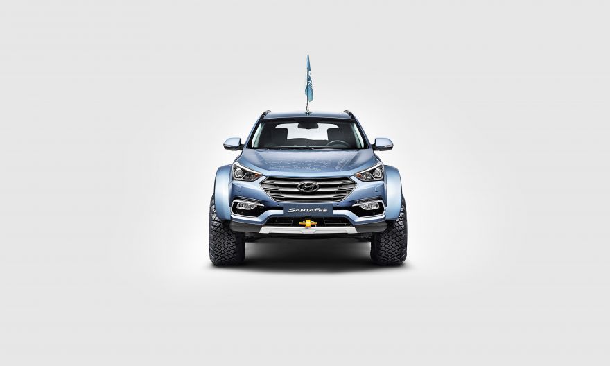 Hyundai, Hyundai Santa Fe, Arctic Trucks, 2017, HD, 2K, 4K