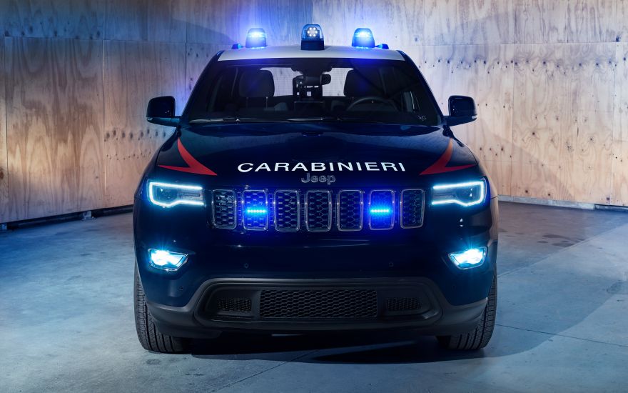Jeep, Jeep Grand Cherokee Carabinieri, Police Car, HD, 2K, 4K