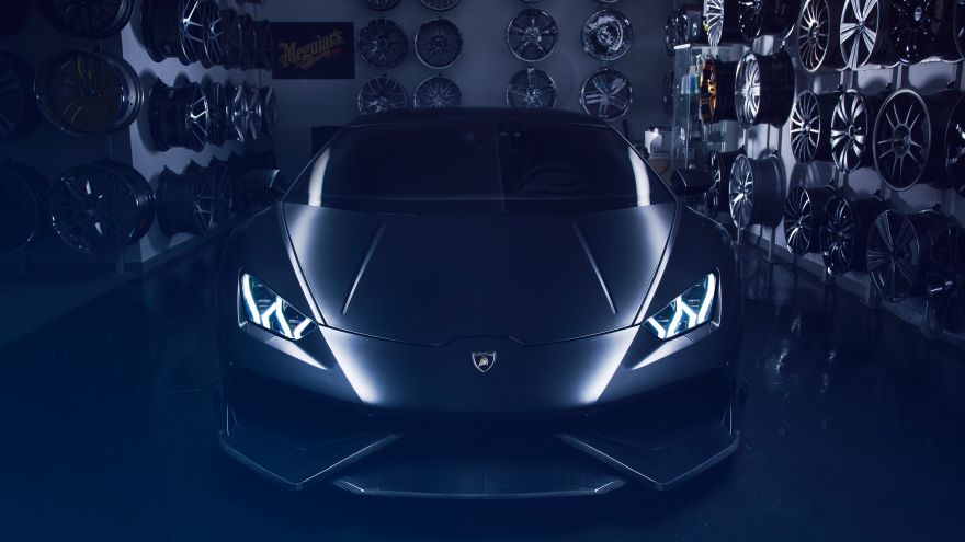 Lamborghini, Lamborghini Huracan, Black, HD, 2K, 4K, 5K