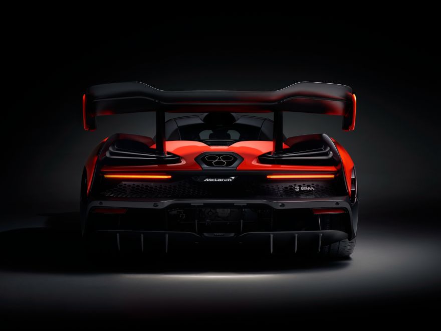 McLaren, McLaren Senna, 2018, Rear view, HD, 2K, 4K