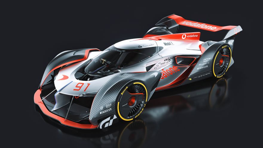 McLaren, McLaren Ultimate Vision Gran Turismo, CGI, HD, 2K, 4K