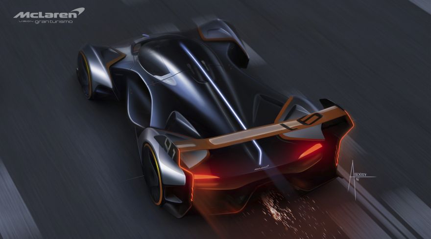 McLaren, McLaren Ultimate Vision GT, Gran Turismo Sport, PlayStation 4, HD, 2K