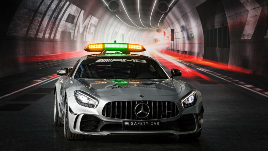 Mercedes-AMG, Mercedes-AMG GT R F1 Safety Car, 2018, HD, 2K, 4K