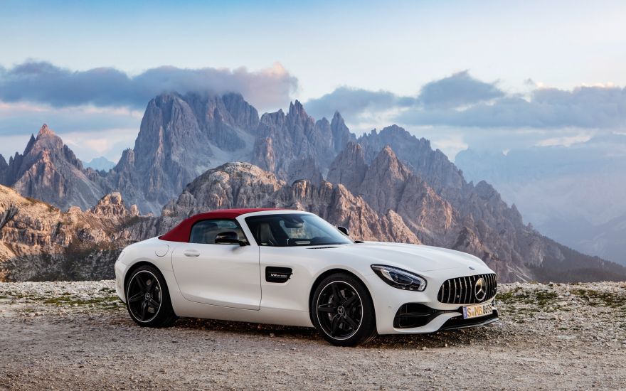 Mercedes-AMG, Mercedes-AMG GT Roadster, 2017 Cars, Mercedes Benz, HD, 2K