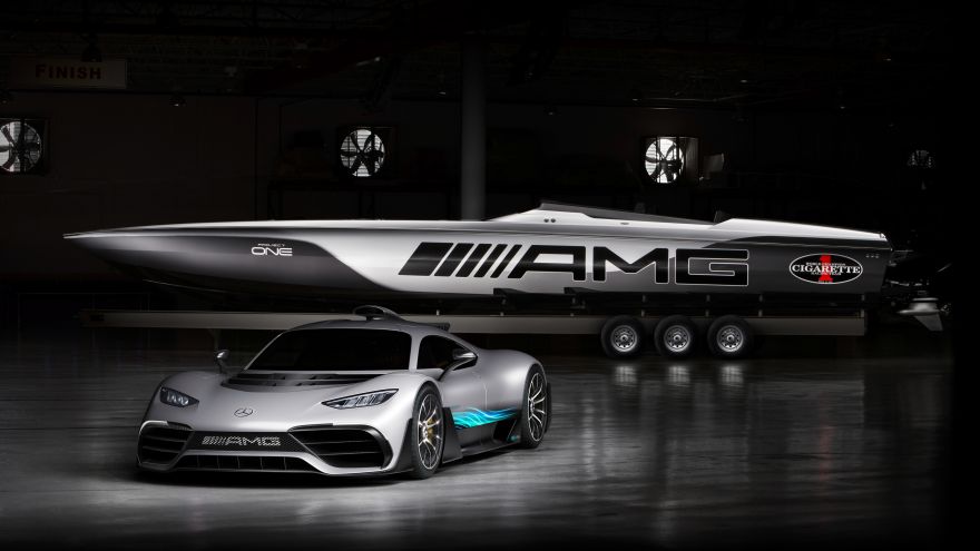 Mercedes-AMG, Mercedes-AMG Project One, Hybrid supercar, 2018, HD, 2K, 4K