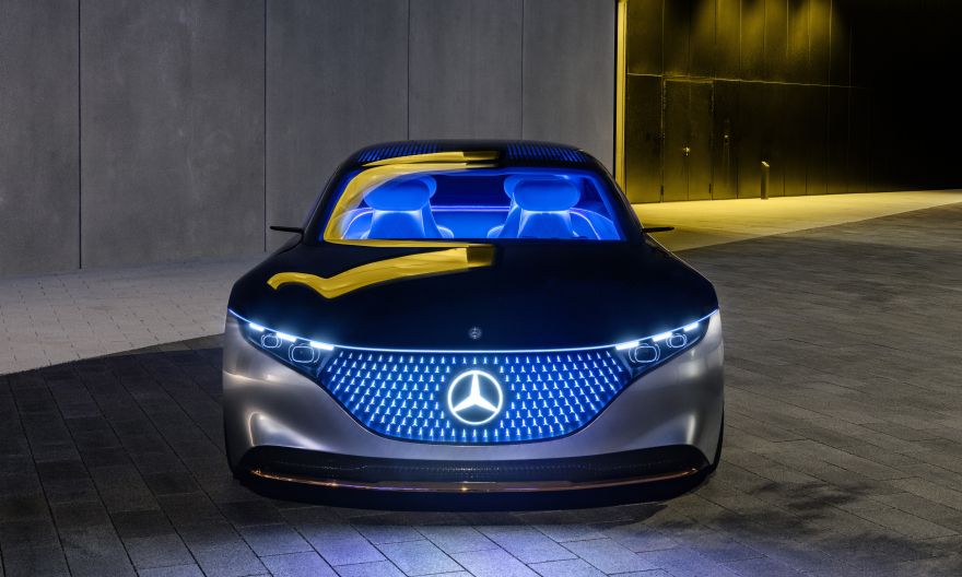 Mercedes-Benz, Mercedes-Benz Vision EQS, 2019, Electric cars, HD, 2K, 4K, 5K