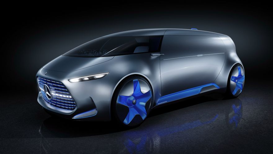 Mercedes, Mercedes Benz, Vision Tokyo, Concept Cars, Self-Driving Car, HD, 2K, 4K
