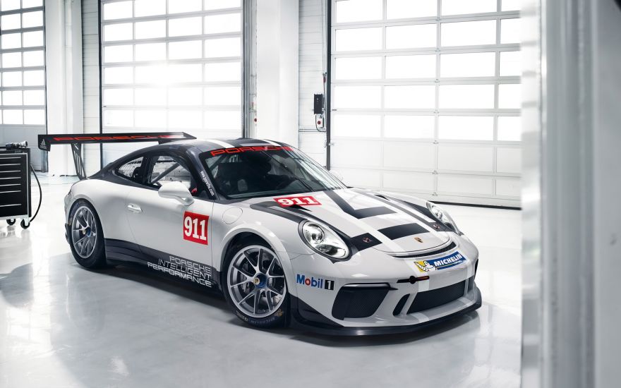 Porsche, Porsche 911 GT3 Cup, Racing, HD, 2K