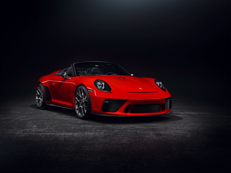 Porsche, Porsche 911 Speedster Concept ll, Paris Motor Show, 2018, HD, 2K, 4K