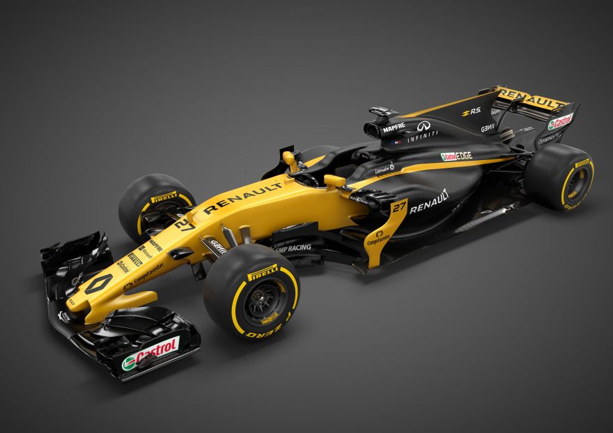 Renault, Renault R.S.17, Formula One, Racing car, 2017, HD, 2K, 4K