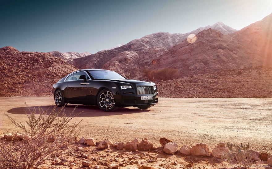 Rolls-Royce, Rolls-Royce Wraith Black Badge, HD, 2K, 4K