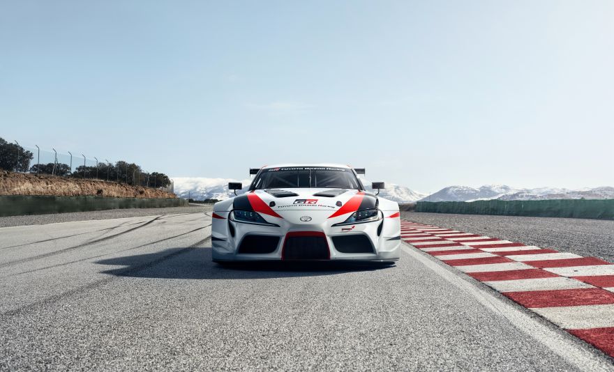 Toyota, Toyota GR Supra Racing Concept, Geneva Motor Show, 2018, HD, 2K, 4K